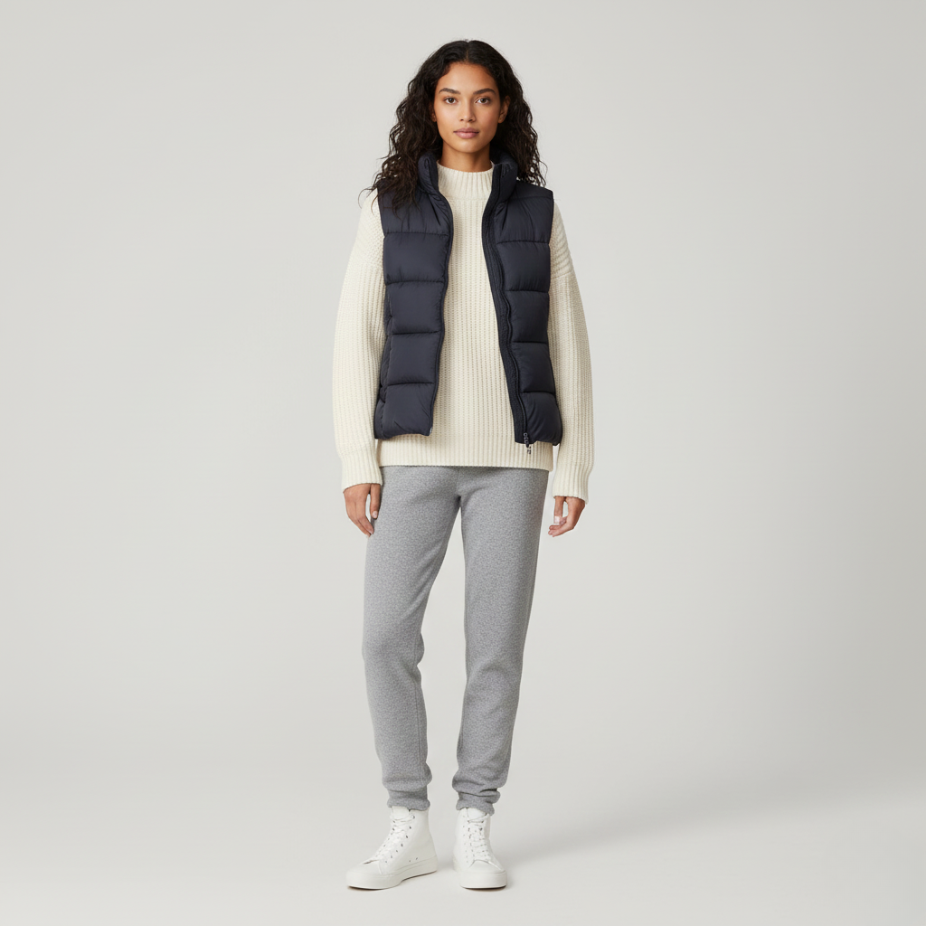 Gilet doudoune femme sans manches