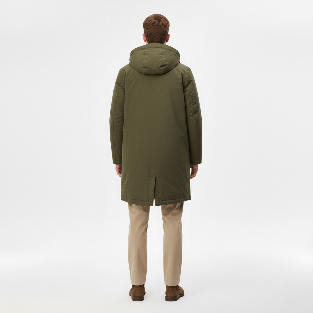 Parka homme pour les tenues superposées