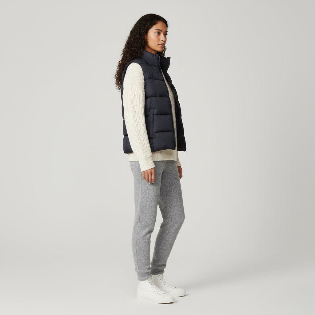Gilet doudoune femme sans manches