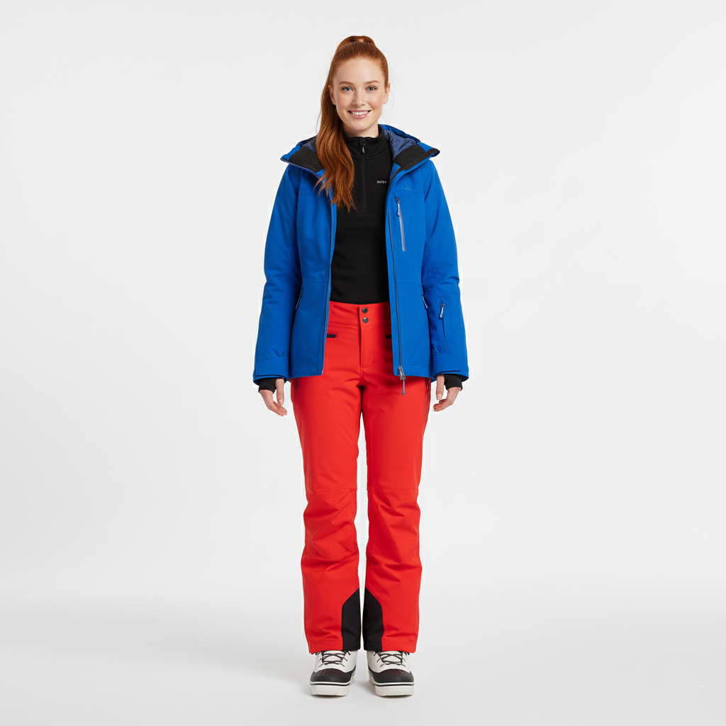 Veste femme de style ski à volume isolant