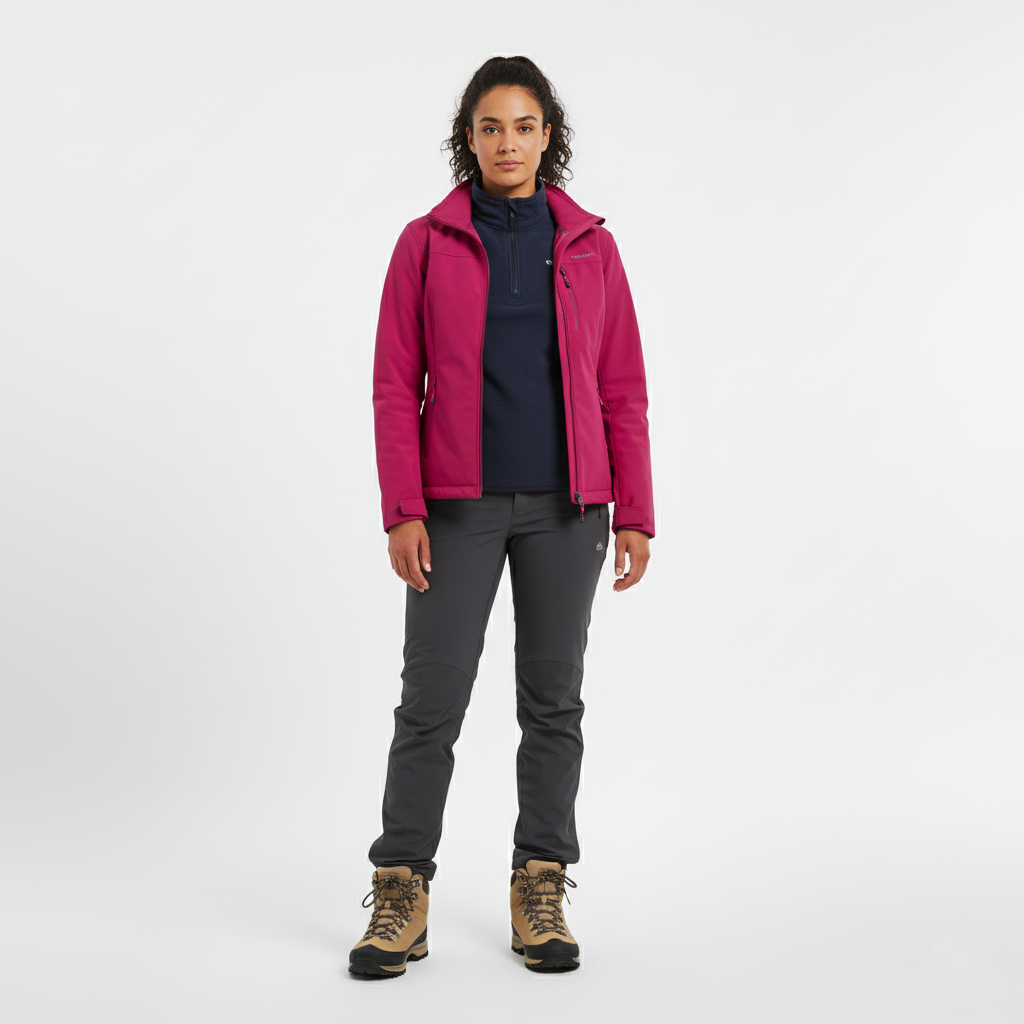 Veste softshell femme à structure légère