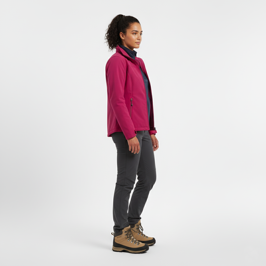 Veste softshell femme à structure légère