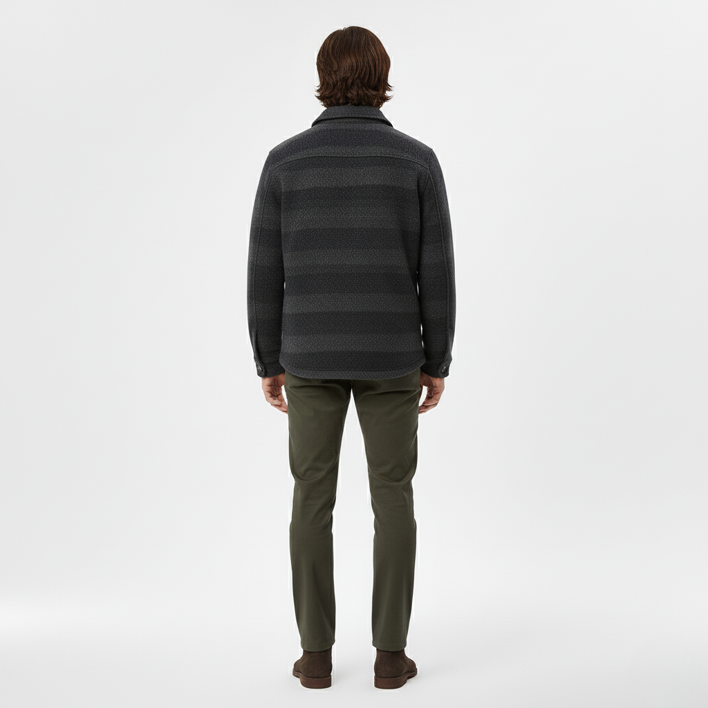 Veste homme à ligne structurée