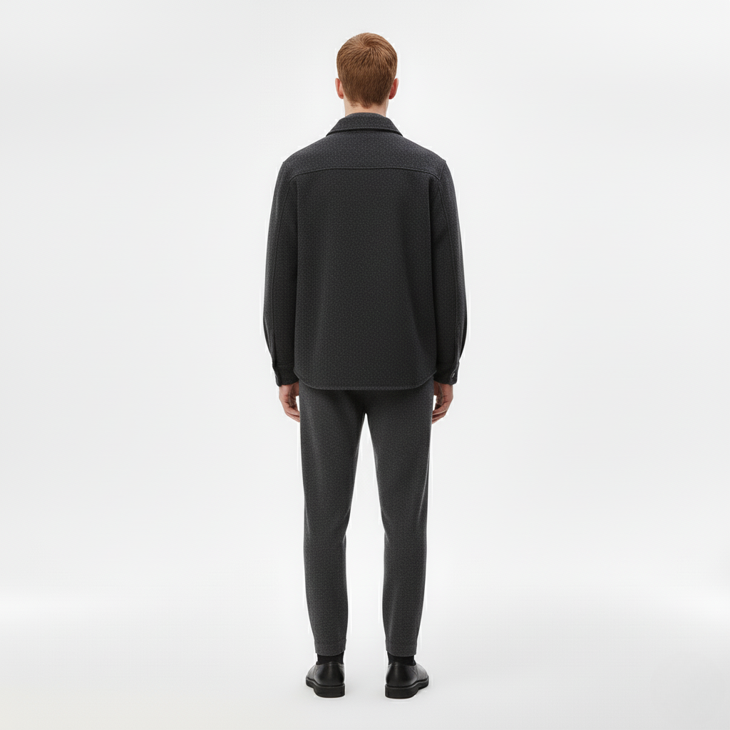 Surchemise homme à coupe structurée