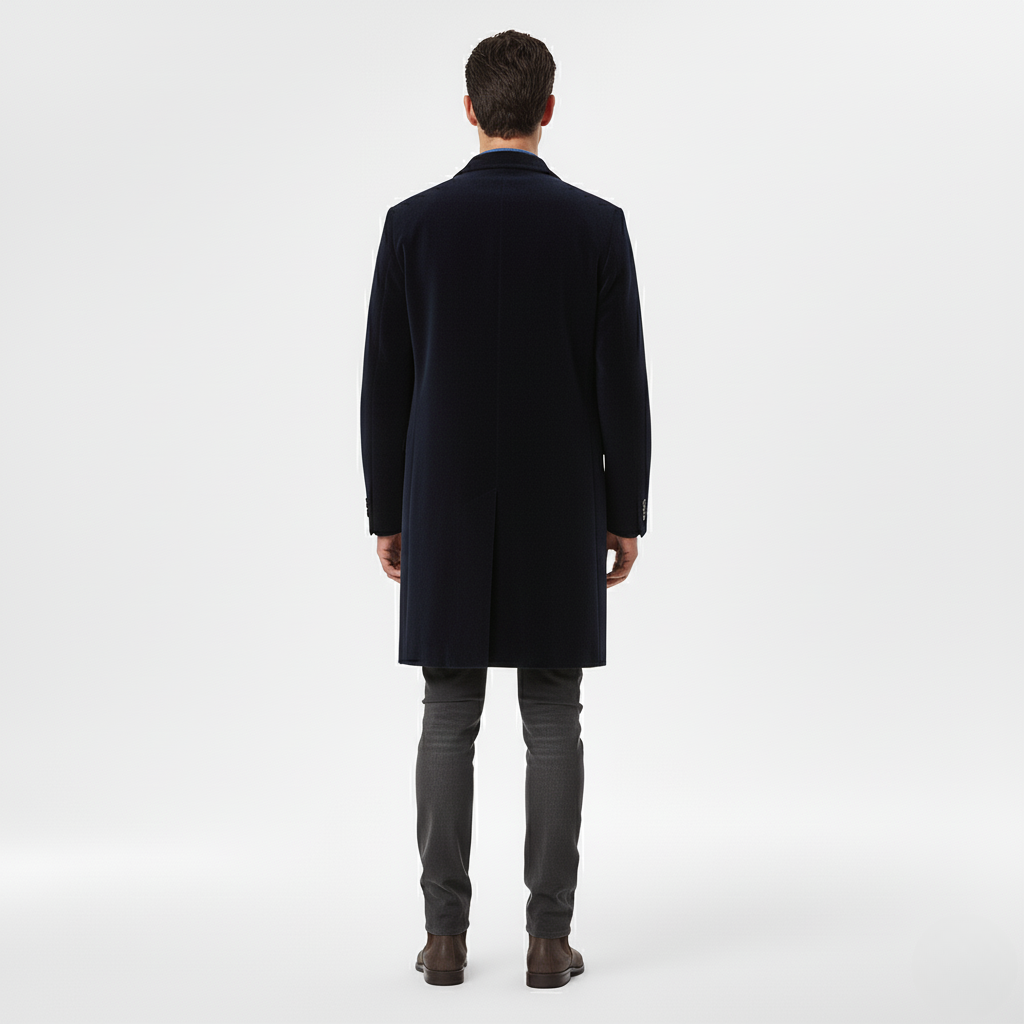 Manteau long homme pour les superpositions
